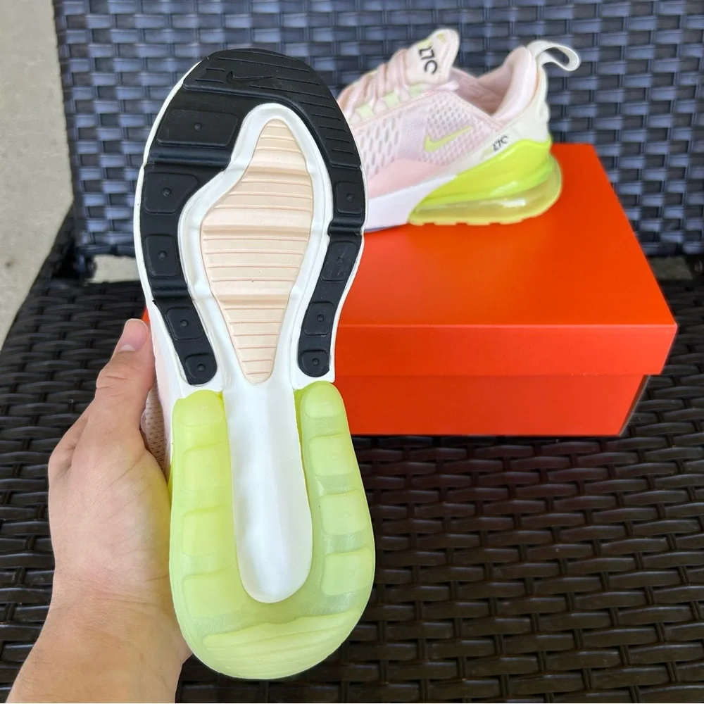 NIKE AIR MAX 270 GUAVA ICE LIFE LIME - MENS 9 / WOMENS 10.5 - Picture 5 of 5